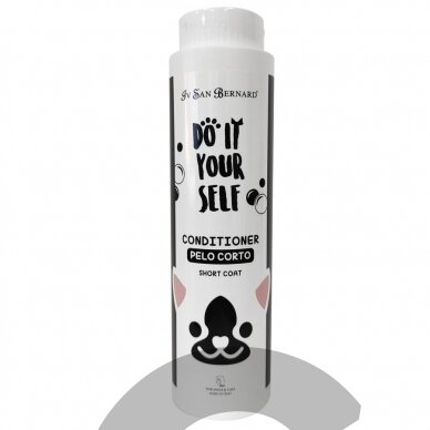 Iv San Bernard Do It Yourself Short Coat Conditioner, 300 ml - Специальный кондиционер для кошек и собак с короткой шерстью. Iv San Bernard Do It Yourself Short Coat Conditioner, 300 ml - Специальный кондиционер для кошек и собак с короткой шерстью.