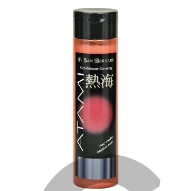 Iv San Bernard Atami Ginseng Conditioner 300ml - Stipriai regeneruojantis kondicionierius vidutinio ilgio šunų ir kačių kailiui su ženšeniu Iv San Bernard Atami Ginseng Conditioner 300ml - Stipriai regeneruojantis kondicionierius vidutinio ilgio šunų ir kačių kailiui su ženšeniu