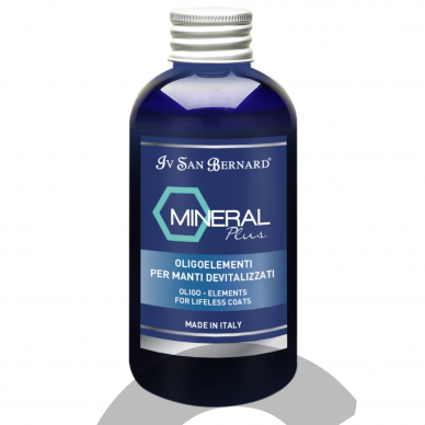 Iv San Bernard Mineral Plus Oligoelementi 150ml - Интенсивный восстанавливающий препарат для поврежденной шерсти, с провитамином В5 и аминокислотами шелка Iv San Bernard Mineral Plus Oligoelementi 150ml - Интенсивный восстанавливающий препарат для поврежденной шерсти, с провитамином В5 и аминокислотами шелка