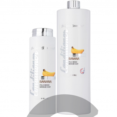 Iv San Bernard SLS Free Banana Conditioner - банановый кондиционер для собак с полудлинной шерстью, не содержит SLS