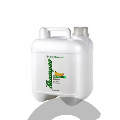 Iv San Bernard SLS Free Banana Shampoo - банановый шампунь для собак и кошек с полудлинной и грубой шерстью, не содержит SLS 1