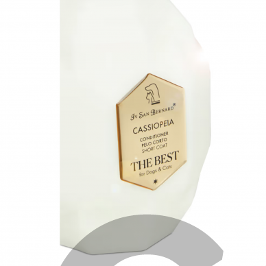 Iv San Bernard The Best Cassiopeia Conditioner - kondicionierius trumpaplaukiams šunims ir katėms su augaliniu kolagenu 2