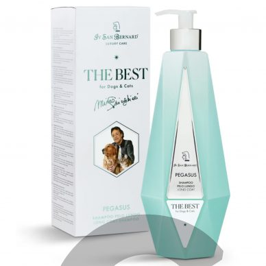 Iv San Bernard The Best Pegasus Shampoo - шампунь для длинношерстных собак и кошек, с экстрактом мальвы