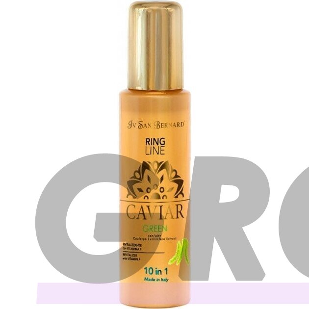 Iv San Bernard Green Caviar 10in1 100ml - многофункциональный кондиционер для шерсти в спрее, с экстрактом зеленой икры