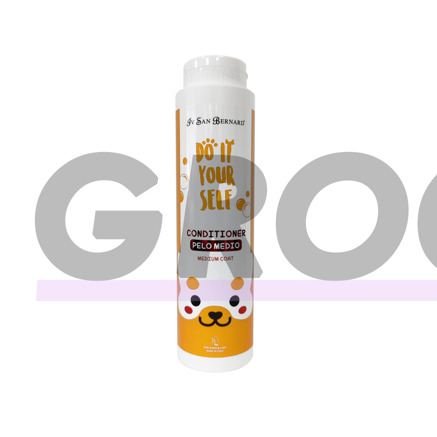 "Iv San Bernard Do It Yourself Medium Coat Conditioner", 300 ml - minkštinantis kondicionierius vidutinio plauko katėms ir šunims