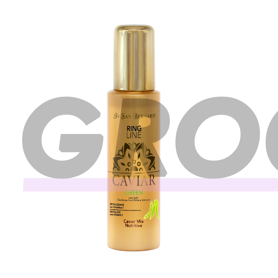 Iv San Bernard Green Caviar Mix Nutritive 100ml - drėkinamasis ir maitinamasis vitaminų serumas kailiui