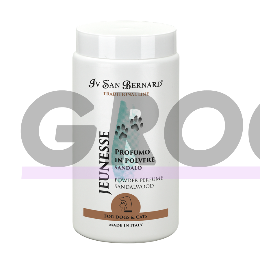 Iv San Bernard Traditional Line Jeunesse, 80 g - Пудра с ароматом белого сандала для собак и кошек