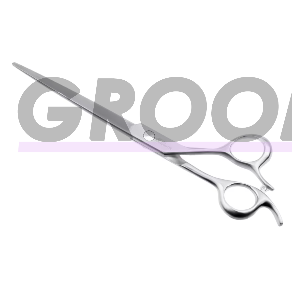 Jargem Straight Mat Scissors 7" – profesionalios tiesios žirklės ilgomis ir plonomis geležtėmis. 4