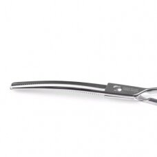 Jargem Curved Thinning 6,5" – profesionalios vienpusės filiravimo žirklės, sulenktos 45 dantukai