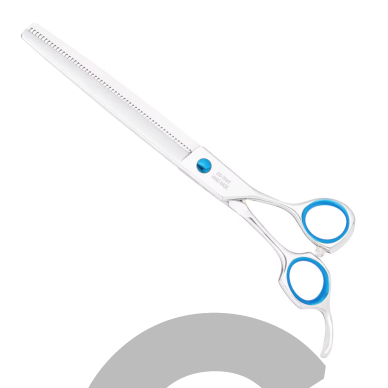 Jargem 3D Straight Blenders 7.5" 56T – vienpusės tiesios filiravimo žirklės, 56 dantukai, su poslinkiu (offset) 3 Jargem 3D Straight Blenders 7.5" 56T – vienpusės tiesios filiravimo žirklės, 56 dantukai, su poslinkiu (offset) 3