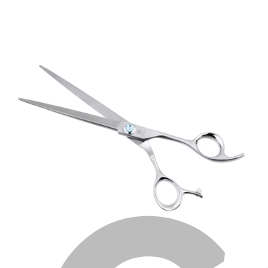 Jargem Straight Mat Scissors 7" – profesionalios tiesios žirklės ilgomis ir plonomis geležtėmis. 1 Jargem Straight Mat Scissors 7" – profesionalios tiesios žirklės ilgomis ir plonomis geležtėmis. 1