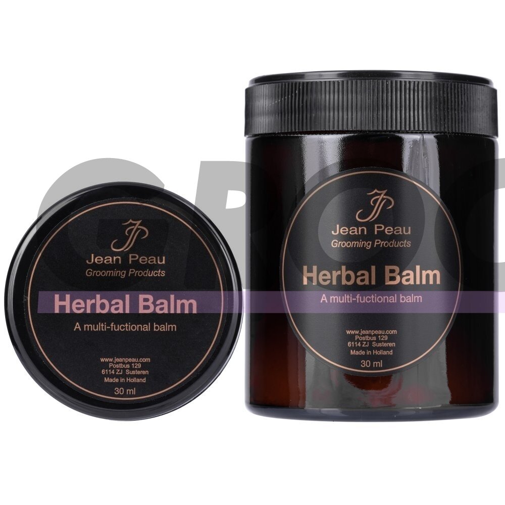 Jean Peau Herbal Balm - многофункциональный лечебный бальзам для кожи и шерсти собак, с травами и пчелиным воском