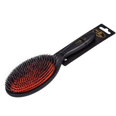 Jean Peau Professional Nylon Brush - Aukštos kokybės šepetys su natūraliais šeriais ir nailonu, skirtas ilgaplaukėms veislėms - Dydis: L Jean Peau Professional Nylon Brush - Aukštos kokybės šepetys su natūraliais šeriais ir nailonu, skirtas ilgaplaukėms veislėms - Dydis: L