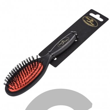 Jean Peau Professional Brush - Высококачественная щетка с натуральной щетиной кабана, для короткошерстных пород - Размер: S Jean Peau Professional Brush - Высококачественная щетка с натуральной щетиной кабана, для короткошерстных пород - Размер: S