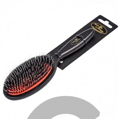 Jean Peau Professional Nylon Brush - Высококачественная щетка с натуральной щетиной и нейлоном для длинношерстных пород - Размер: M Jean Peau Professional Nylon Brush - Высококачественная щетка с натуральной щетиной и нейлоном для длинношерстных пород - Размер: M