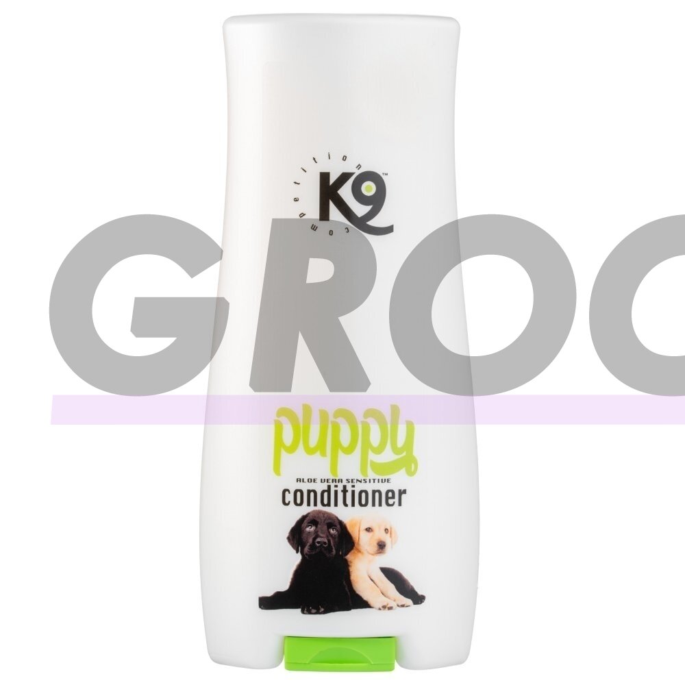 "K9 Puppy Aloe Vera" - kosmetikos rinkinys, kondicionierius ir šampūnas šuniukui, su alaviju po 300ml. 2