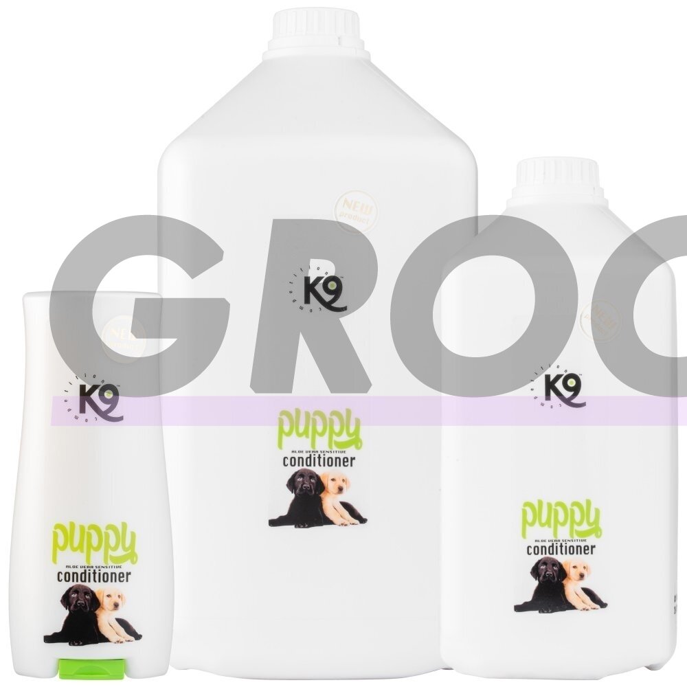 "K9 Puppy Conditioner" - švelnus alavijų kondicionierius šuniukams, koncentratas 1:40