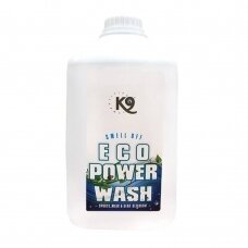 "K9 Eco Power Wash" - skalbimo skystis pašalina nemalonius kvapus - talpa: 2,7 l