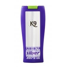 K9 Sterling Silver Shampoo - šampūnas baltiems ir sidabriniams plaukams, stiprinantis plaukų spalvą koncentratas 1:10 - 300ml