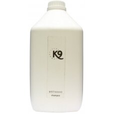 K9 Whiteness Shampoo - alavijų šampūnas baltam ir šviesiam kailiui, koncentratas 1:10 - 2,7L