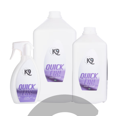 K9 Quick Fix Stain Remover - sausas šampūnas baltiems ir šviesiems šunų ir arklių plaukams