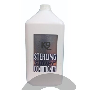 K9 Sterling Silver Conditioner - кондиционер для белой и серебряной шерсти для оживления цвета волос концентрат 1:40 - 5,7 л