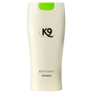 K9 Whiteness Shampoo - šampūnas baltam kailiui - talpa: 300ml