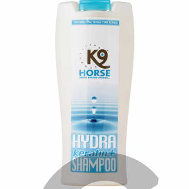 K9 Horse Hydra Keratin+ Shampoo - нежный увлажняющий шампунь для лошадей, концентрат 1:20 2