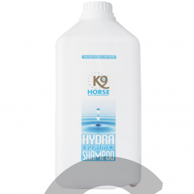 K9 Horse Hydra Keratin+ Shampoo - нежный увлажняющий шампунь для лошадей, концентрат 1:20 3