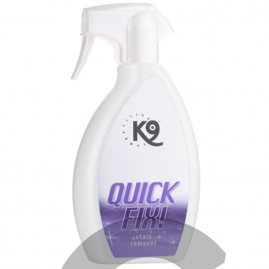 K9 Quick Fix Stain Remover - sausas šampūnas baltiems ir šviesiems šunų ir arklių plaukams 1 K9 Quick Fix Stain Remover - sausas šampūnas baltiems ir šviesiems šunų ir arklių plaukams 1