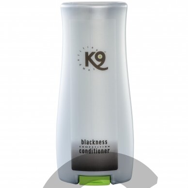 K9 Blackness Conditioner 300ml - kondicionierius juodiems ir tamsiems šunų plaukams, koncentratas 1:40 K9 Blackness Conditioner 300ml - kondicionierius juodiems ir tamsiems šunų plaukams, koncentratas 1:40
