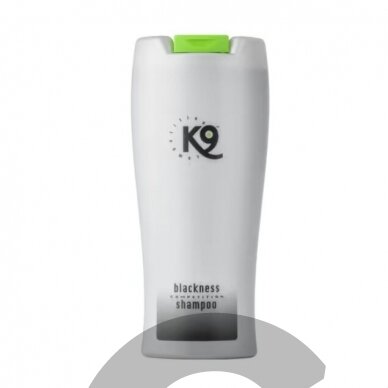 K9 Blackness Shampoo - šampūnas juodam ir tamsiam kailiui - talpa: 300ml K9 Blackness Shampoo - šampūnas juodam ir tamsiam kailiui - talpa: 300ml