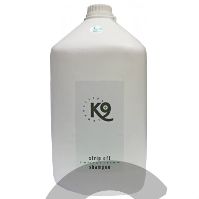 K9 Strip Off Shampoo - giliai valantis šampūnas - talpa: 5,7L