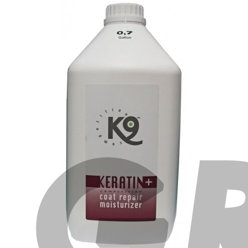 K9 Keratin+ Coat Repair Moisturizer - regeneruojantis ir drėkinantis purškiklis,kondicionierius - talpa: 2,7 l K9 Keratin+ Coat Repair Moisturizer - regeneruojantis ir drėkinantis purškiklis,kondicionierius - talpa: 2,7 l