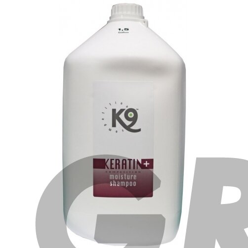 K9 Keratin+ Moisture Shampoo - drėkinamasis šampūnas su keratinu - talpa: 5,7 l