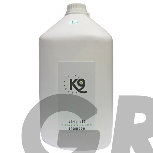 K9 Strip Off Shampoo - giliai valantis šampūnas - talpa: 5,7L