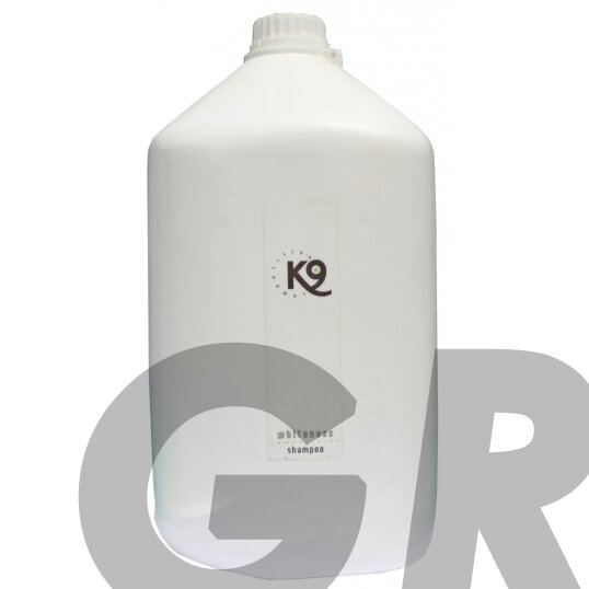 K9 Whiteness Shampoo - šampūnas baltam kailiui - talpa: 5,7L