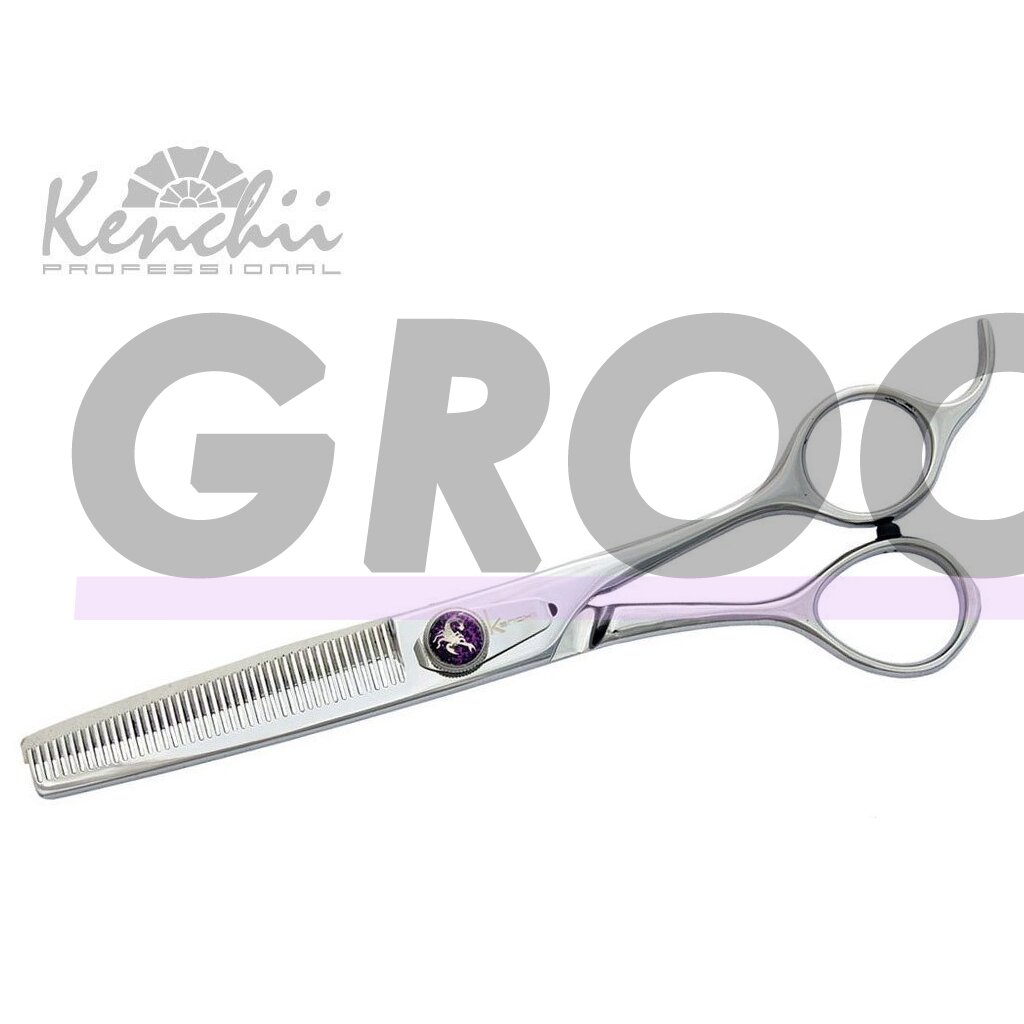 Kenchii Scorpion 7 "- profesionalios vienpusės filiravimo žirklės, 46 dantukai.