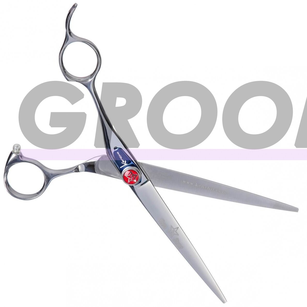 „Kenchii Five Star Offset Scissor Scissor 6“- aukščiausios kokybės profesionalios tiesios žirklės. 1 „Kenchii Five Star Offset Scissor Scissor 6“- aukščiausios kokybės profesionalios tiesios žirklės. 1