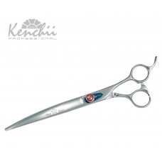 „Kenchii Five Star Offset Curved Scissor 8“- aukščiausios kokybės profesionalios 20,5 cm išlenktos žirklės.