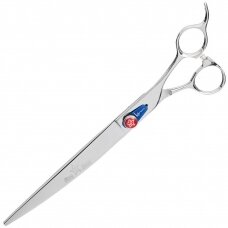 Kenchii Five Star Offset Curved Scissor 9 "- aukščiausios kokybės, profesionalios sulenktos žirklės.