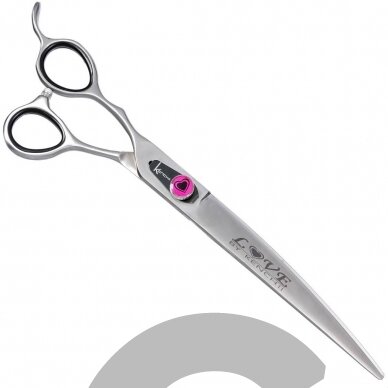 „Kenchii Love Scissor Curved Left 8“- aukščiausios kokybės, profesionaliai sulenktos žirklės kairiarankiams. „Kenchii Love Scissor Curved Left 8“- aukščiausios kokybės, profesionaliai sulenktos žirklės kairiarankiams.