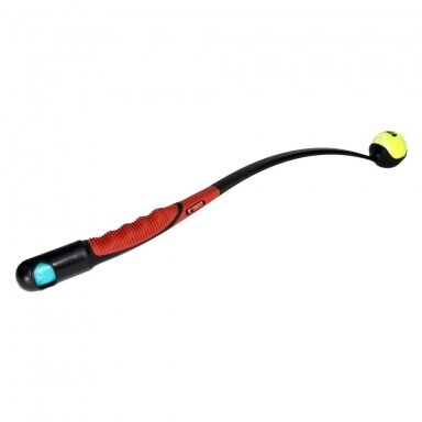 KONG HandiPOD Ball Launcher - šunų kamuoliukų paleidimo įrenginys su dėklu šunų ekskrementų maišeliams