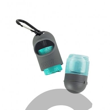 KONG Mini HandiPOD Clean Dispenser - nedidelis dėklas šuns ekskrementų maišeliams su dezinfekuojančiu skysčiu 4