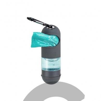 KONG Mini HandiPOD Clean Dispenser - nedidelis dėklas šuns ekskrementų maišeliams su dezinfekuojančiu skysčiu KONG Mini HandiPOD Clean Dispenser - nedidelis dėklas šuns ekskrementų maišeliams su dezinfekuojančiu skysčiu