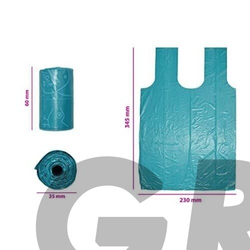KONG HandiPOD Ball Launcher Refill Pack - teniso kamuoliukas ir 4 ritinėliai ekskrementų maišelių, papildymas. 4