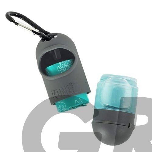 KONG Mini HandiPOD Interchangeable Starter Kit - ekskrementų maišelių rinkinys su dezinfekavimo priemone ir žibintuvėliu 6