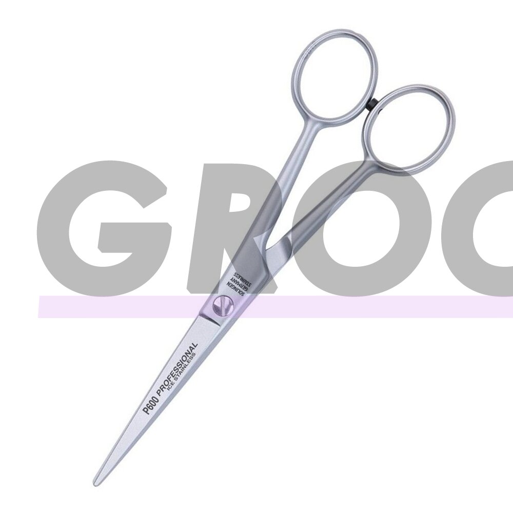 KR Witte Professional Scissors P600 - tiesios žirklės su vienpusiu mikro pjūviu 6" KR Witte Professional Scissors P600 - tiesios žirklės su vienpusiu mikro pjūviu 6"