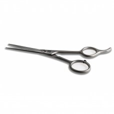 KR Witte Professional Scissors P555 ​​- tiesios žirklės su kabliuku ir vienpusiu mikro pjūviu 5,5".