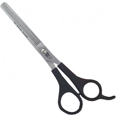 KR Witte Silver Touch Thinning 6 "- vienpusės filiravimo žirklės su plastikine rankena, 34 dantukai